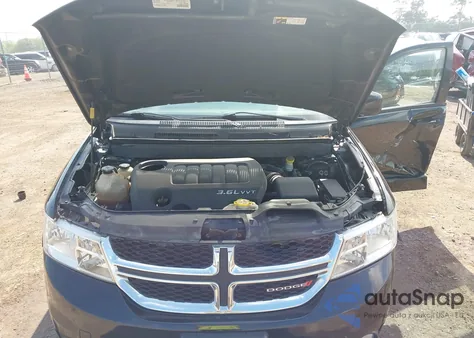 2015 Dodge Journey Sxt из США, поврежденный, VIN 3C4PDDBGXFT755611